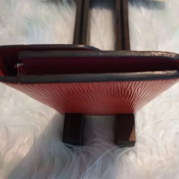 Stunning EUC LV Epi Portefeuille Emilie Long Wallet Orange (Piment) & Fuchsia - Picture 6 of 13